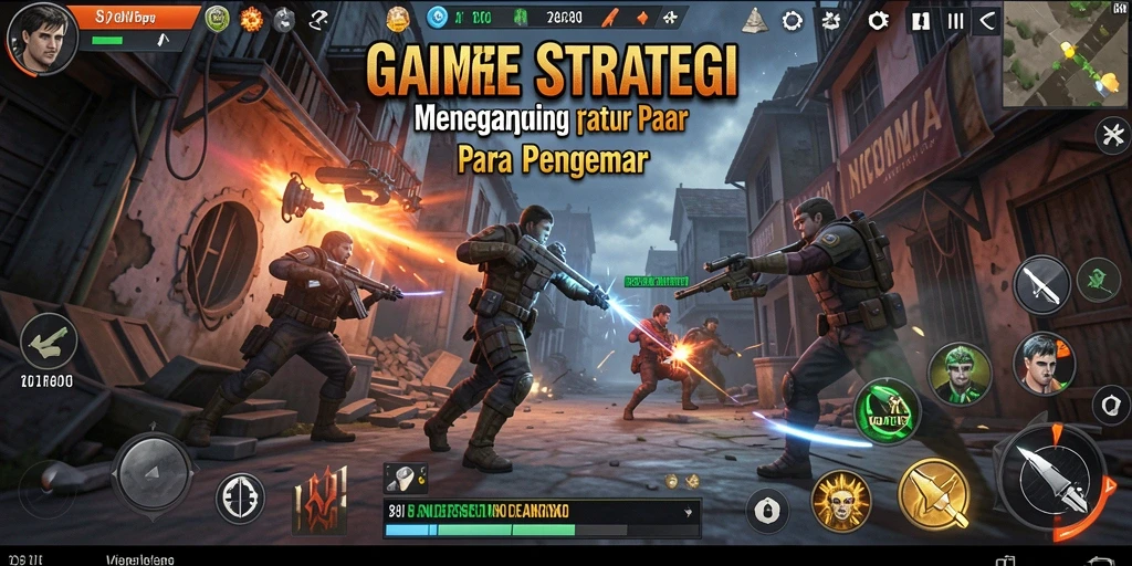 Tangkapan layar gameplay 8II dengan aksi strategi yang mendebarkan.