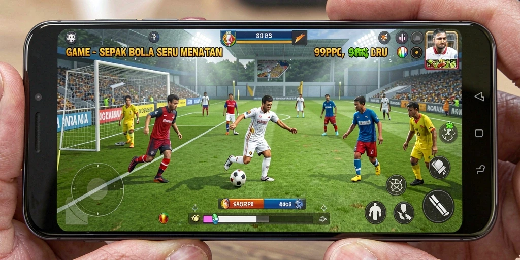 Tampilan gameplay 99RP yang menegangkan dan kompetitif di lapangan.