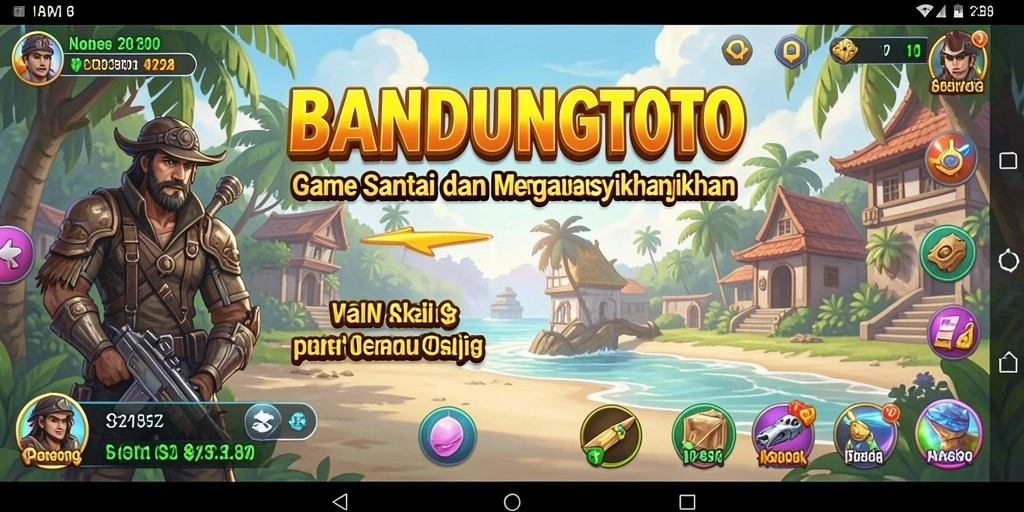 Tampilan gameplay yang seru dan menghibur dari BANDUNGTOTO.