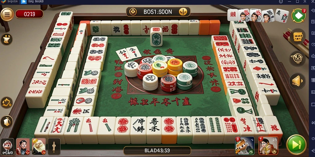 Gameplay menawan dalam BOS138, menampilkan tantangan Mahjong yang mengasyikkan.