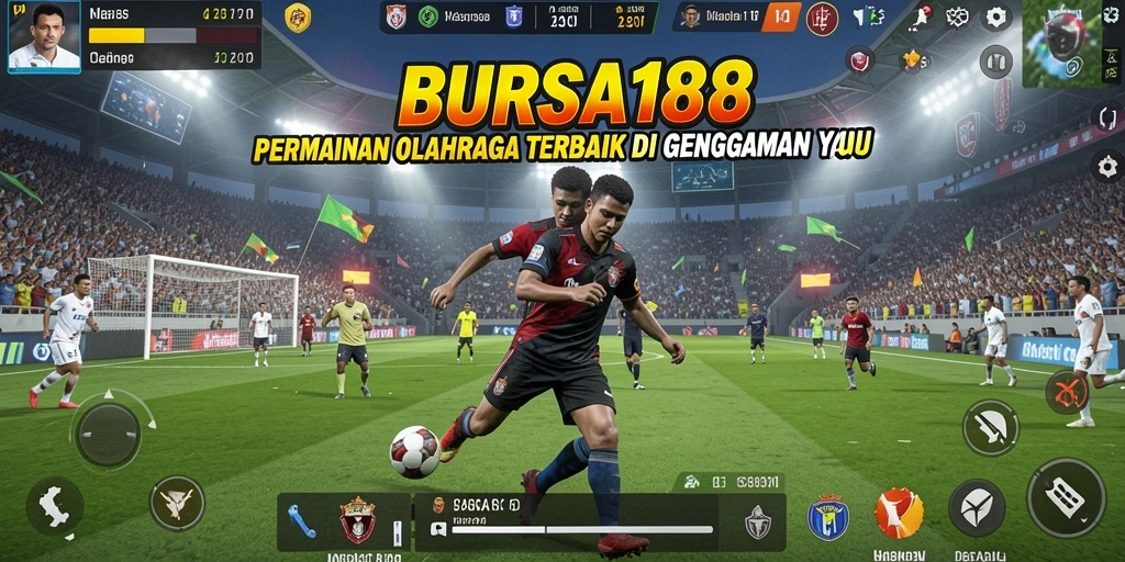 Screenshot dari BURSA188 menunjukkan aksi seru dalam permainan olahraga.