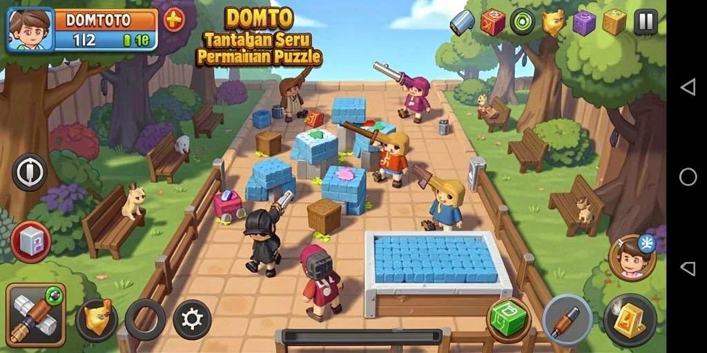 Gameplay menarik dari DOMTOTO yang penuh tantangan puzzle.