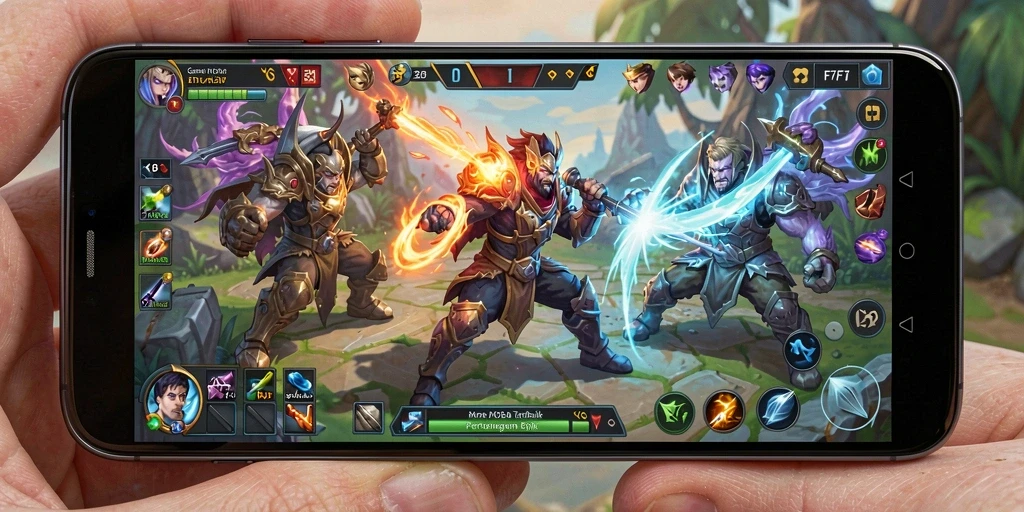 Tampilan utama gameplay F7F7 yang seru dan mendebarkan.