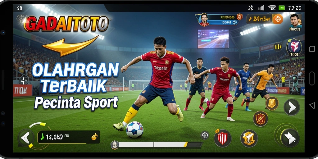 Tampilan menegangkan dari gameplay GADAITOTO saat pertandingan berlangsung.