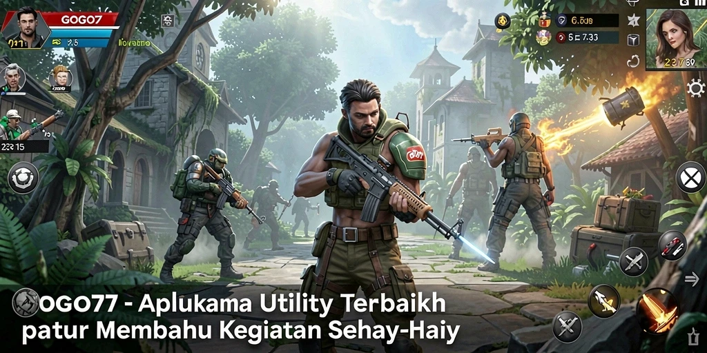 Tampilan antarmuka GOGO77 yang intuitif dan responsif.