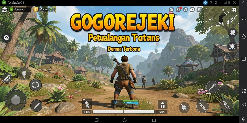 Gameplay GOGOREJEKI menampilkan petualangan seru di dunia terbuka dengan grafis menakjubkan.