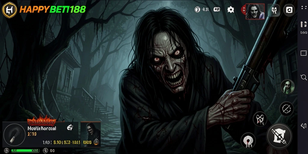 Gameplay menegangkan dalam suasana horor yang mencekam.