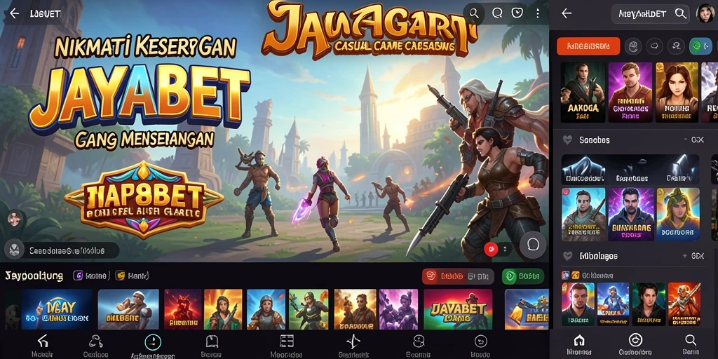 Tampilan gameplay <strong>JAYABET</strong> yang ceria dan menarik.