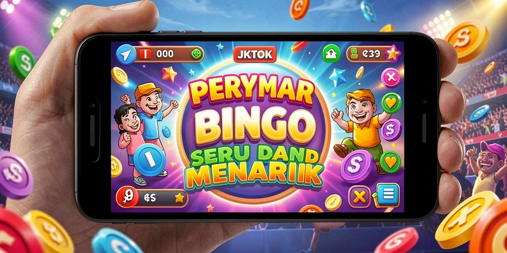Tampilan gameplay Bingo yang menarik di JKTOK.
