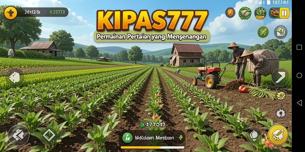 Tangkapan layar KIPAS777 menampilkan ladang subur dengan berbagai tanaman.