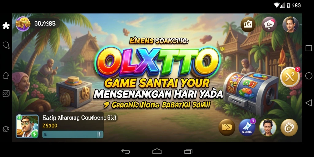 Tampilan dinamis dan ceria dari gameplay OLXTOTO yang menarik.