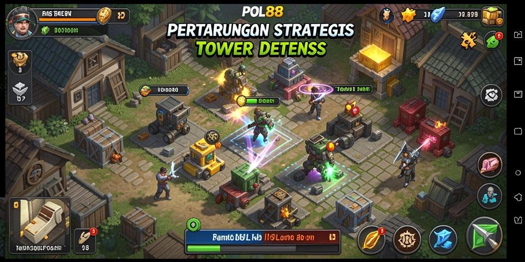 Gameplay seru dalam POL88 Tower Defense dengan aksi menegangkan.