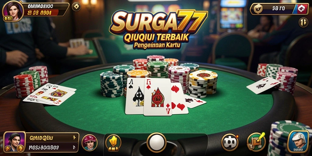 Tampilan gameplay menyerupai pengalaman bermain QiuQiu yang seru.