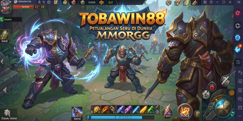 Tampilan menarik dari gameplay TOBAWIN88 saat menjelajahi dunia fantasi.